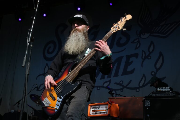 The Flatliners performing