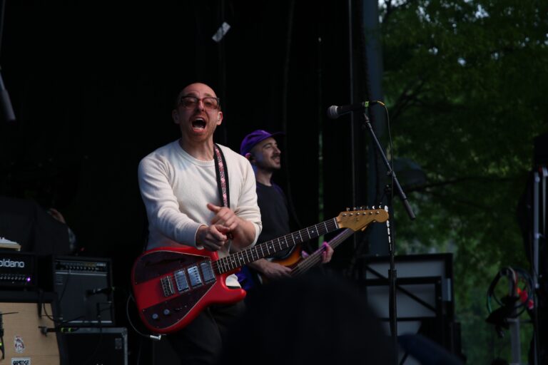 The Menzingers performing