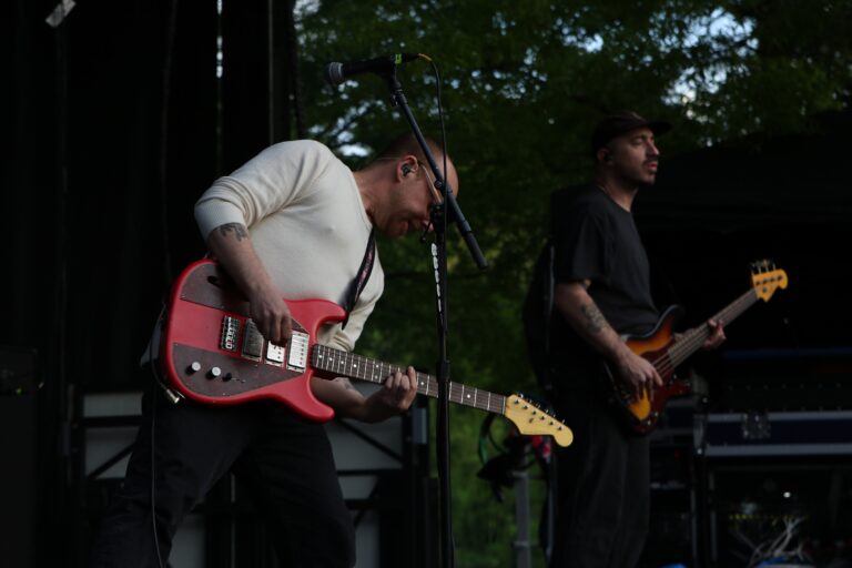 The Menzingers performing