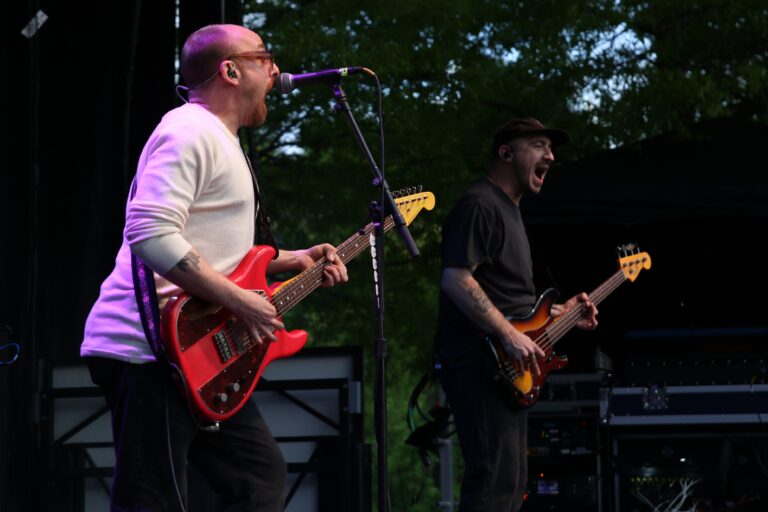 The Menzingers performing