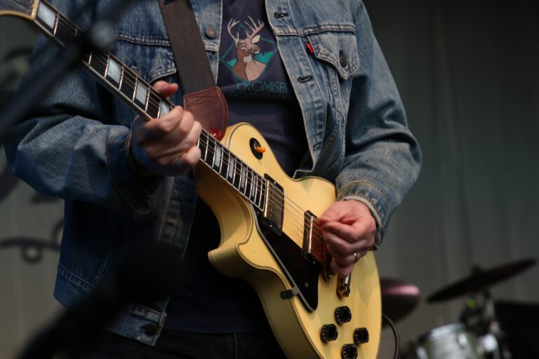 The Menzingers performing