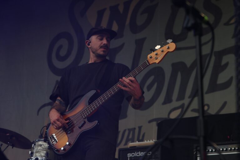 The Menzingers performing