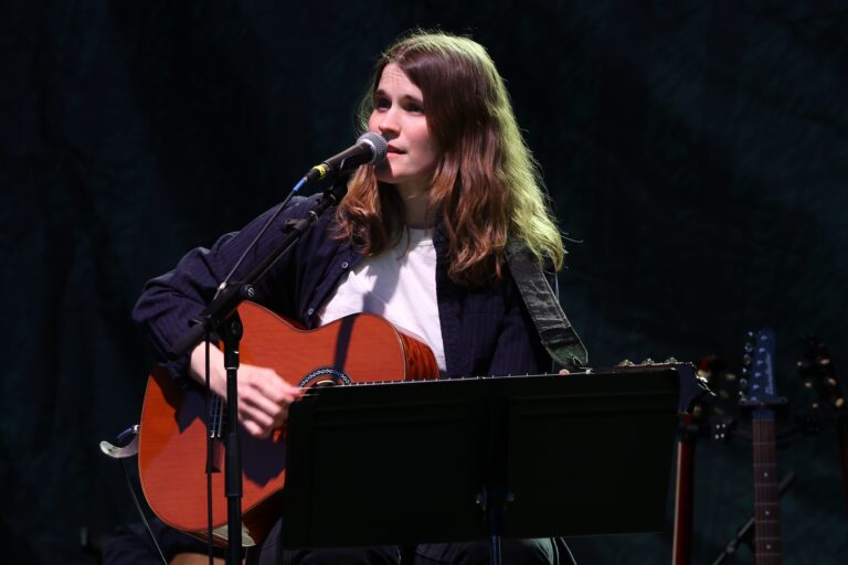 The Hause Family Campfire closed out Friday night at the Sing Us Home Festival on May 1, 2026. The band for the night included Dave Hause, Ted Leo, Will Hoge and Jenny Owen Youngs.