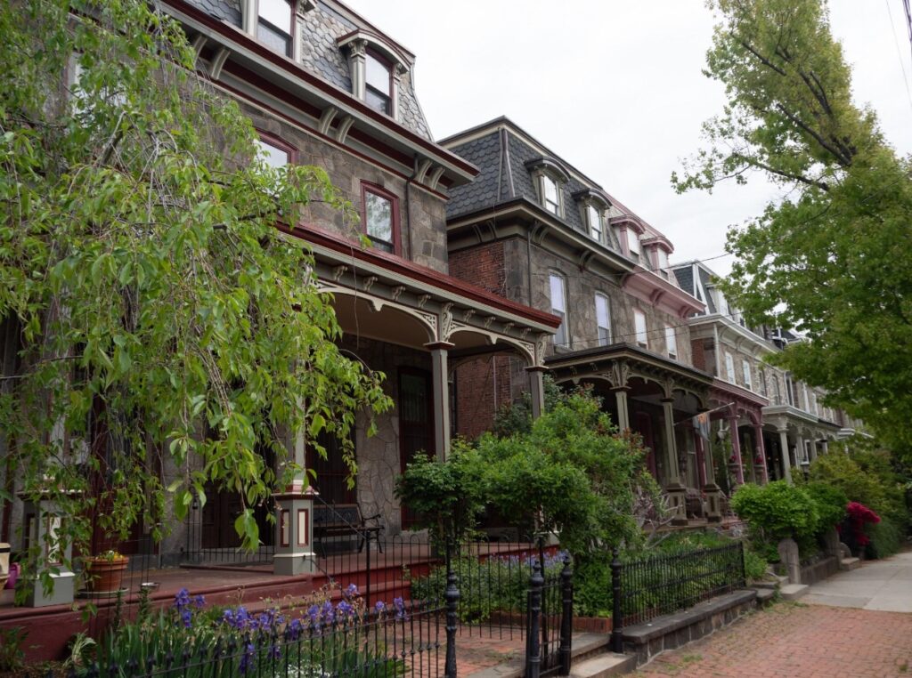 victorian-homes-bp-051926 A neighborhood of ornate Victorian homes