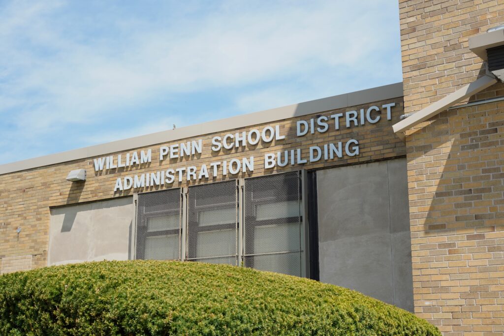 william-penn-sd-k-cooper-2026-05-12 The William Penn School District administrative building is seen.
