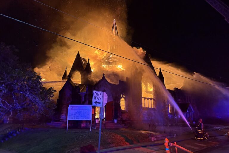 Sunday morning fire destroyed Wilmington's Mother African Union Church