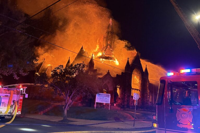 Sunday morning fire destroyed Wilmington's Mother African Union Church
