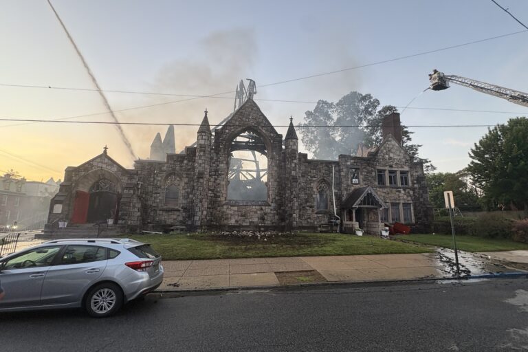 An early Sunday morning fire destroyed Wilmington's Mother African Union Church