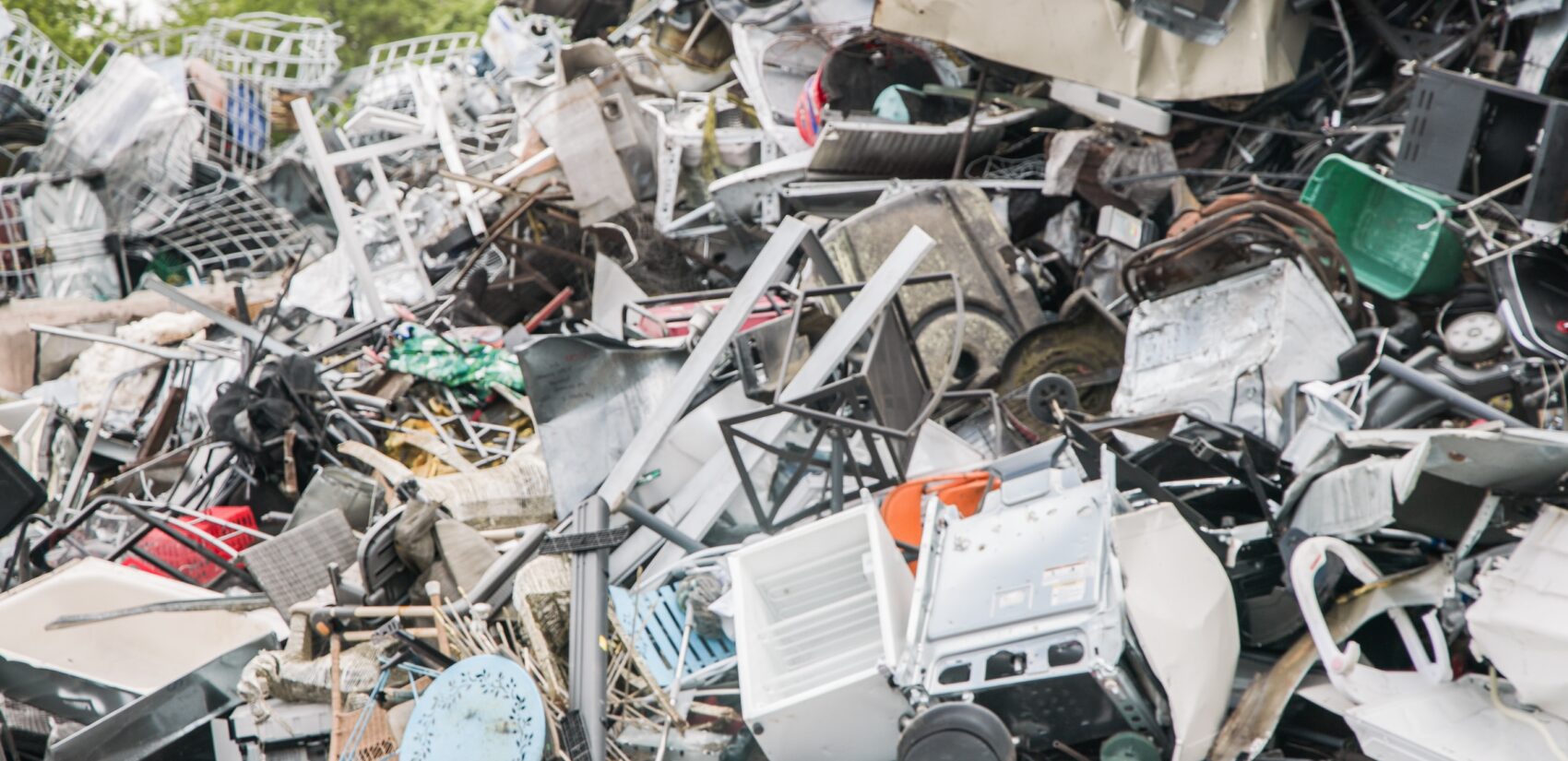 Scrap metal at EMR’s public Sixth Street facility in Camden, N.J.