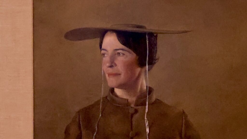 2026 06 25-e lee-chadds ford pa brandywine museum of art-by design betsy wyeth magas daughter Portrait of Betsy Wyeth