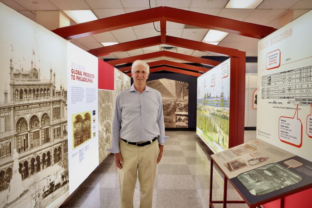 Paul R. Levy poses for photo