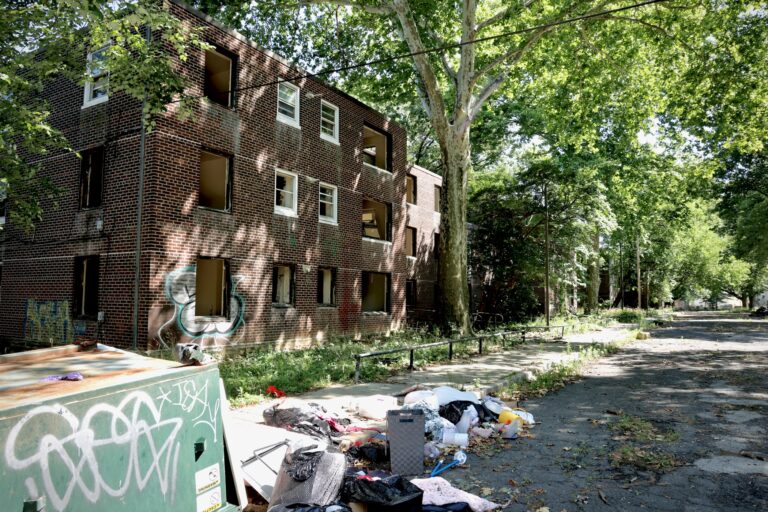 Bartram Village comprises 44 aging brick buildings