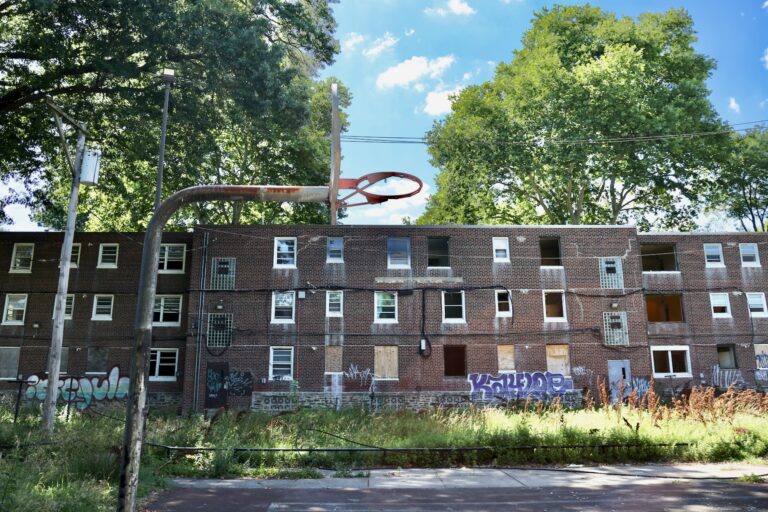 Bartram Village comprises 44 aging brick buildings