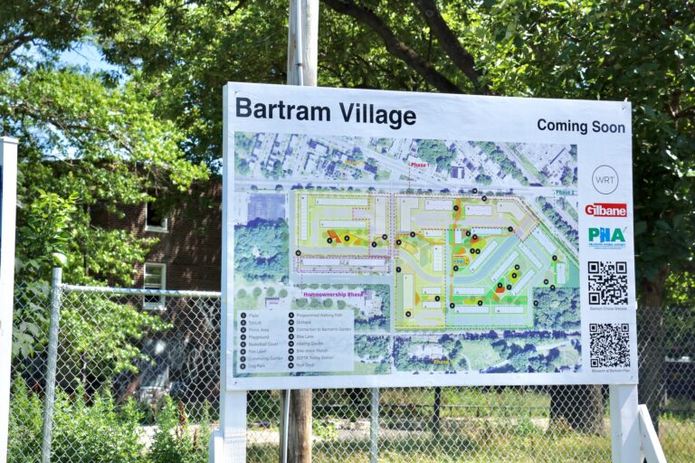 Bartram Village comprises 44 aging brick buildings