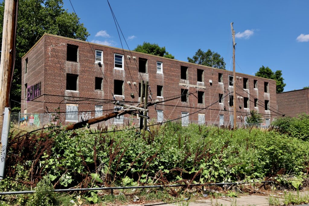 Bartram Village comprises 44 aging brick buildings