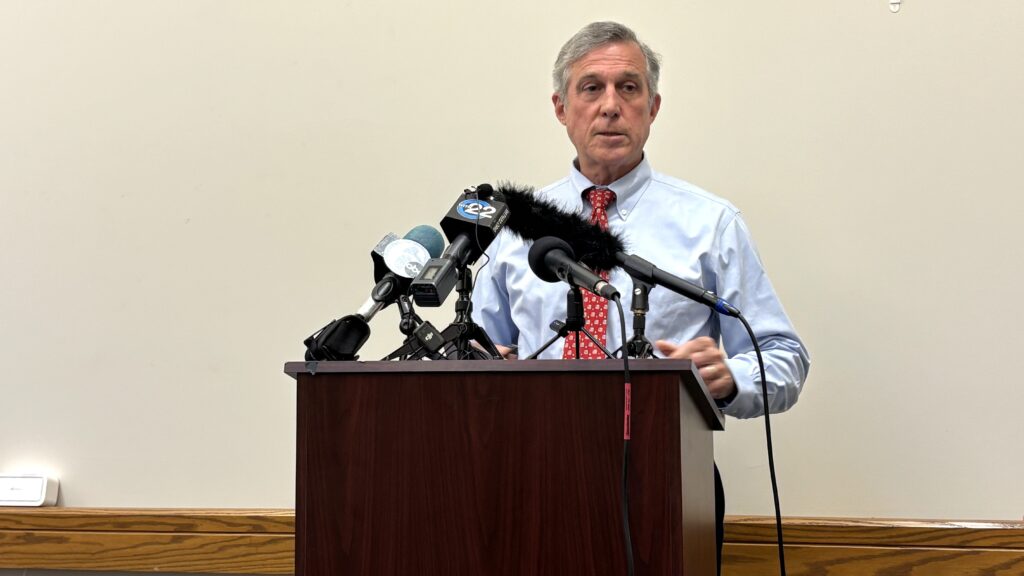 Carney homeless presser Wilmington Mayor John Carney