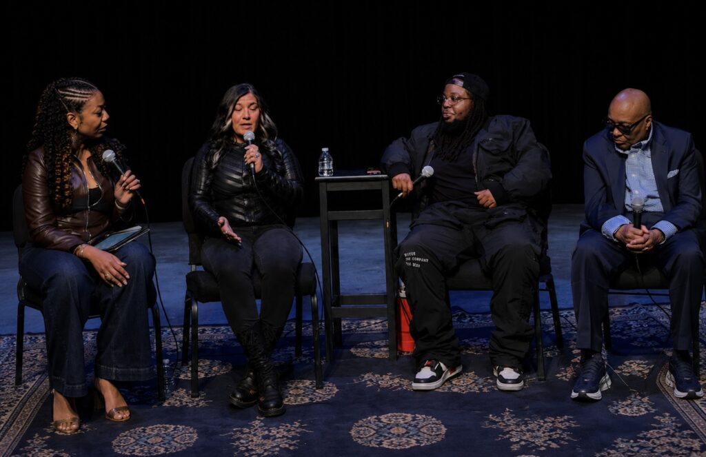 IMG_8638 A panel of women impacted by the criminal justice system.