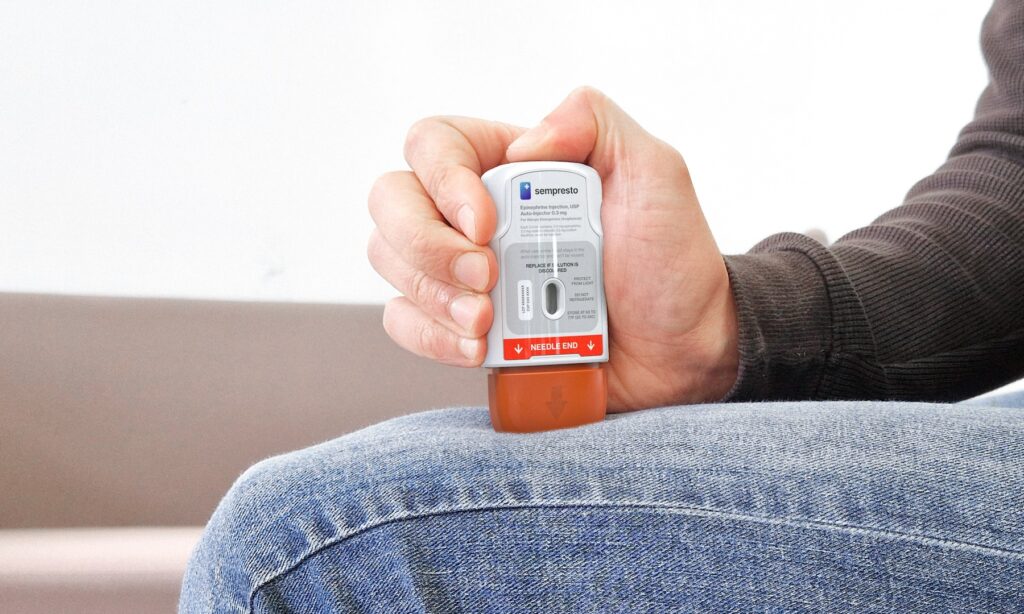 The SemPresto epinephrine autoinjector