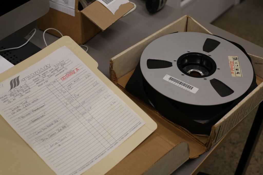 Thousands of recordings are preserved within the Sigma Sound Studios Collection