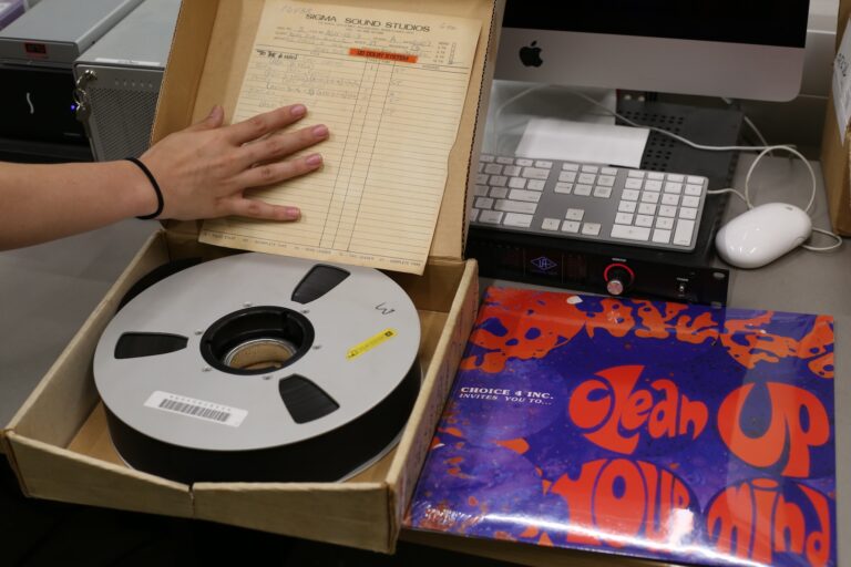 Recorded in 1972 by Choice 4 Inc., students at Drexel University worked to release 
