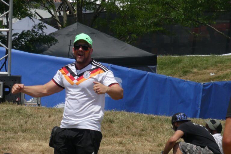 During Germany's 7-1 blowout victory against Curaçao