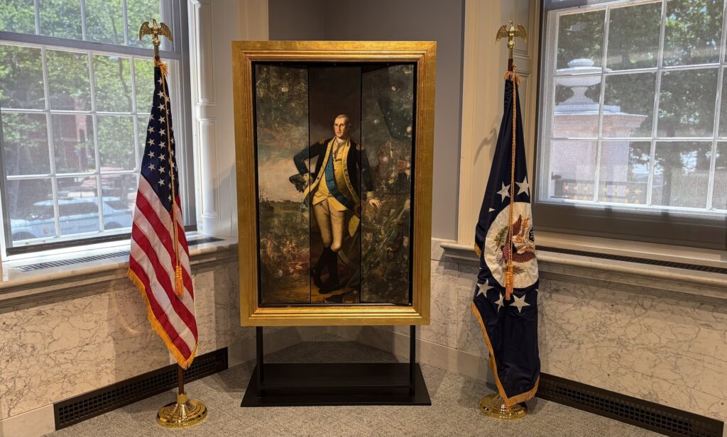 first-bank-pcrimmins-2026-06-29-2 A painting of George Washington