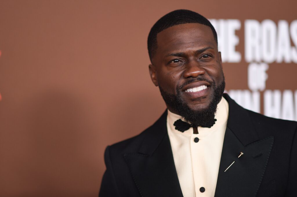 Netflix is a Joke Fest – The Roast of Kevin Hart Kevin Hart arrives at Netflix is a Joke Fest - The Roast of Kevin Hart on Sunday, May 10, 2026, at the Kia Forum in Inglewood, Calif. (Photo by Richard Shotwell/Invision/AP)