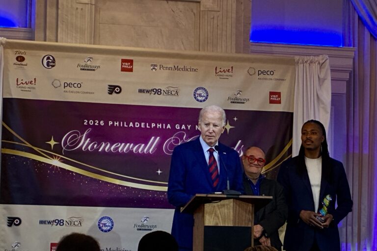 Former President Joe Biden makes a surprise appearance