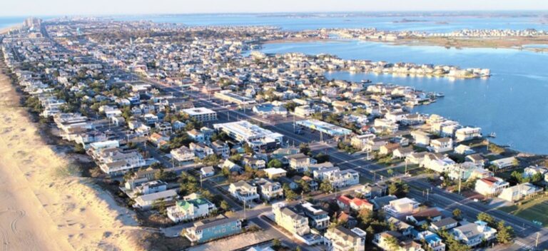 Aerial view of Fenwick Island