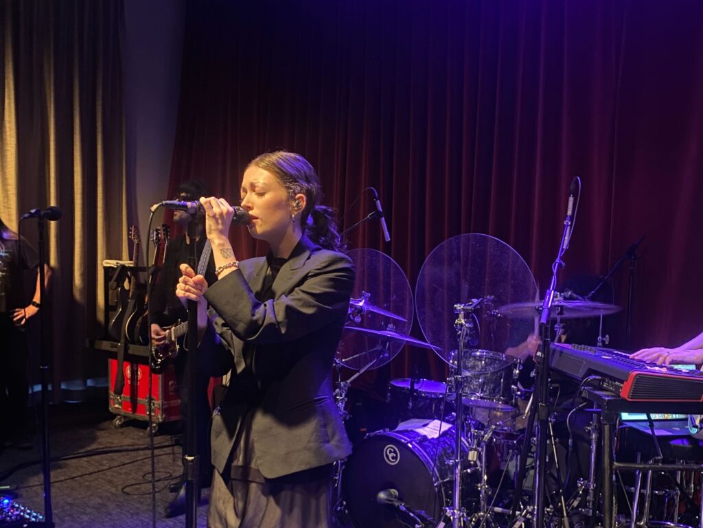 Violet Grohl performs Friday night at The Lounge at World Stage