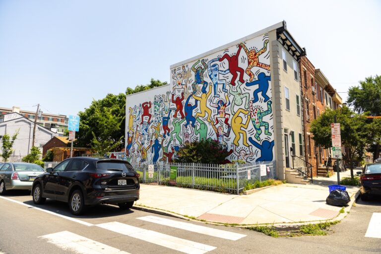 Keith Register Rare Keith Haring mural in Philadelphia historically protected - WHYY