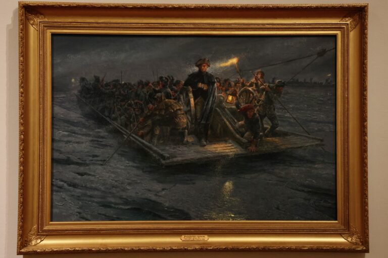 Mort Künstler's research led him to believe that Washington