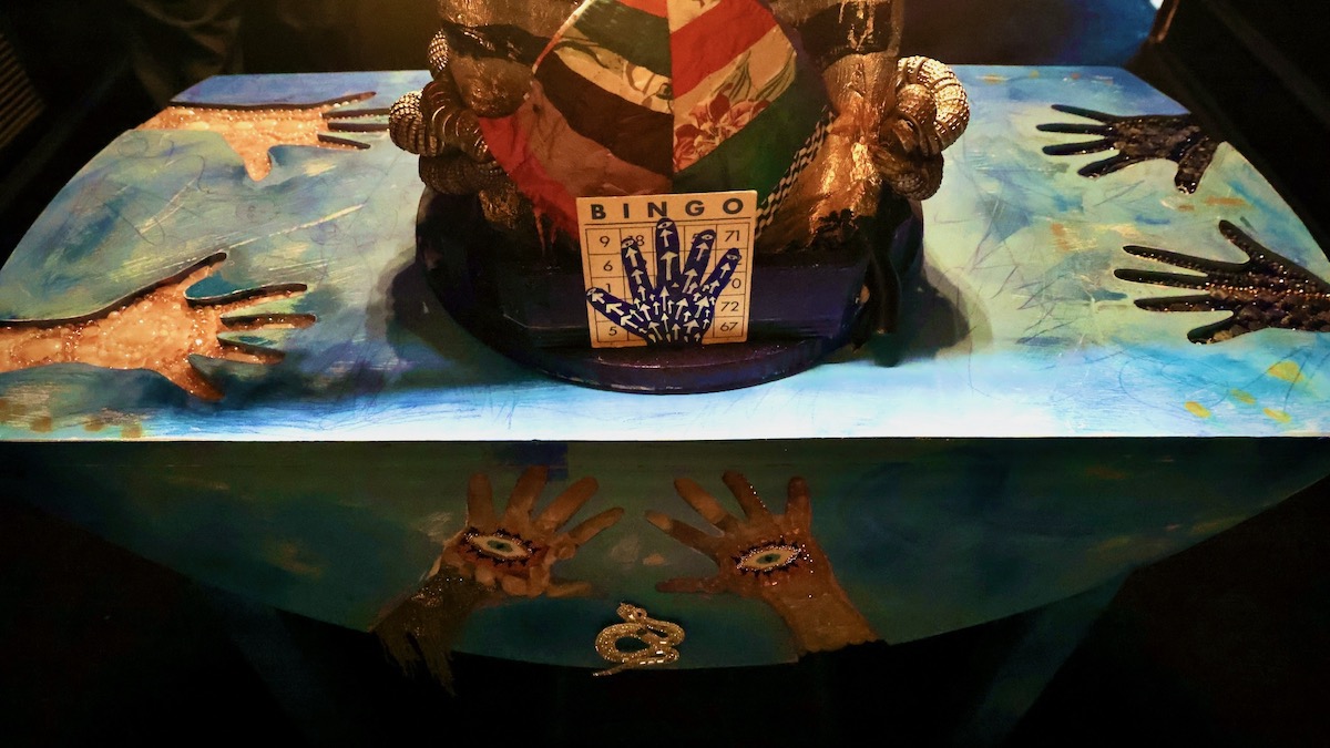 Display at The House, The Oracle, and The Table installation