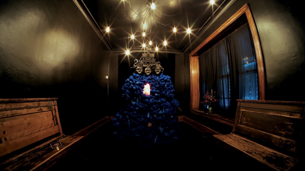 Display at The House, The Oracle, and The Table installation