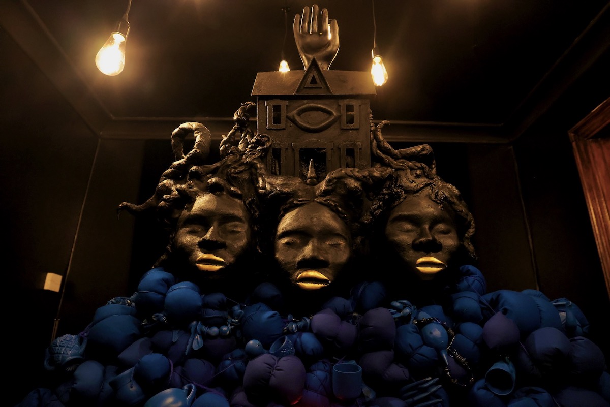 Display at The House, The Oracle, and The Table installation