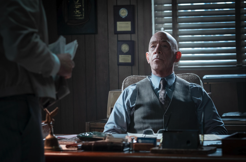 J.K. Simmons and Eamon Sweeney in The Westies