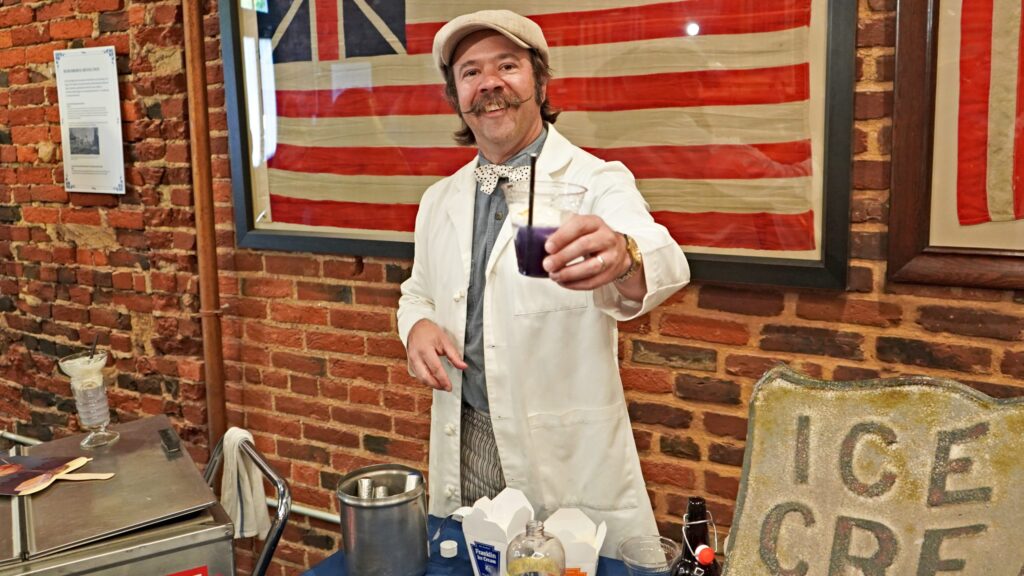 eric-berley-franklin-fountain-bp-061726 Eric Berley, owner of the Franklin Fountain
