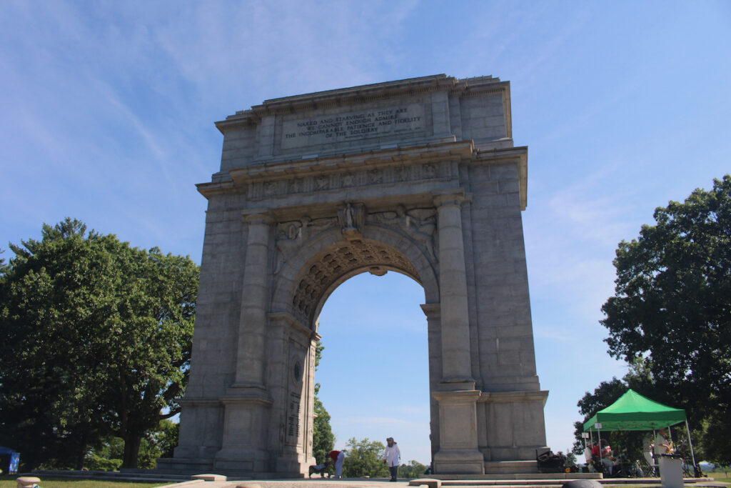 The National Memorial Arch at Valley Forge