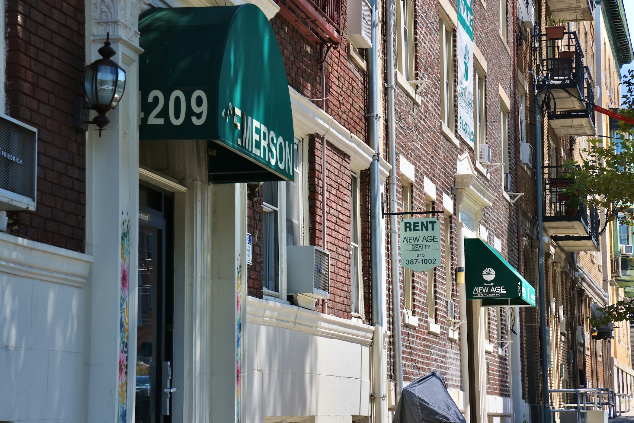 outside The Emerson apartment building