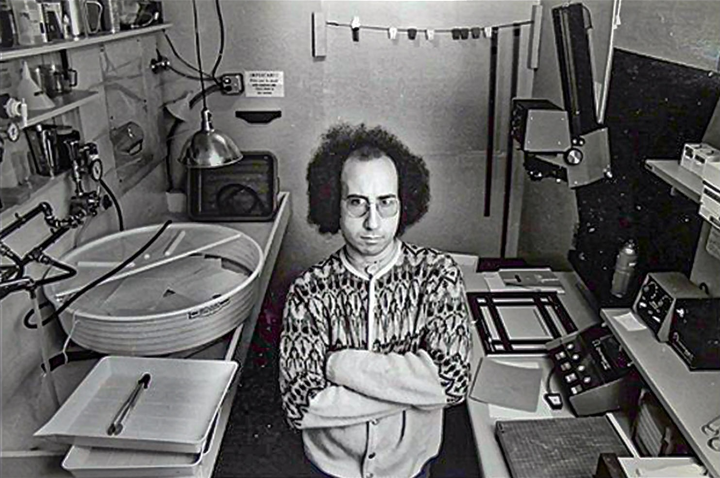 Blaise Tobia looks into the camera