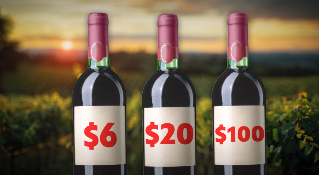 Wine bottles