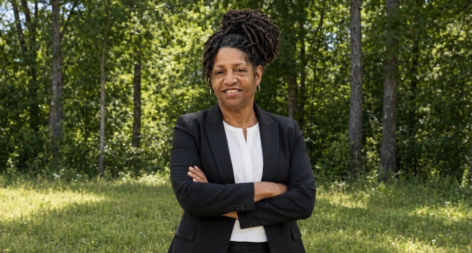 Dawn Robinson copy South Jersey resident Dawn Robinson stands with her arms crossed outside