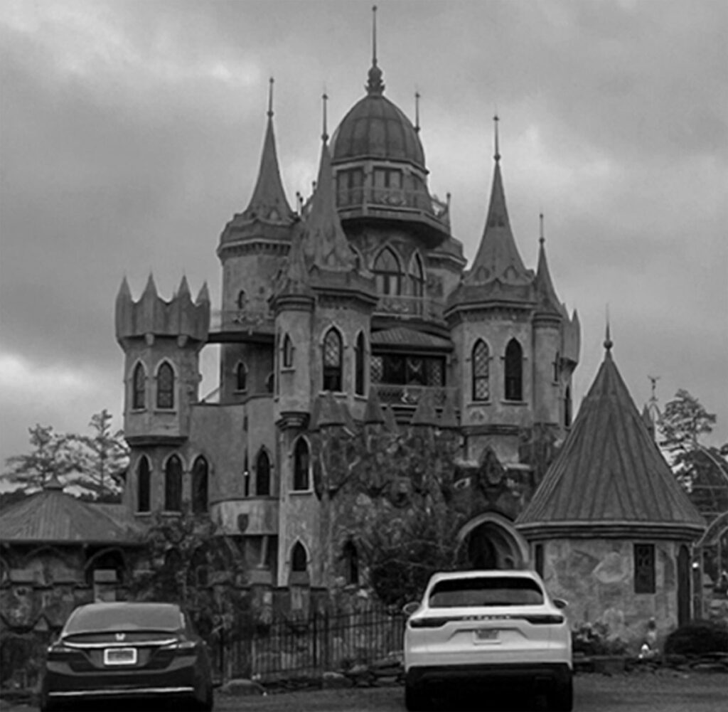(Image by Joel Ronson) Joel Ronson and his friends were lured to a castle in Connecticut to participate in a reality show in the summer of 2023. (Image by Joel Ronson)