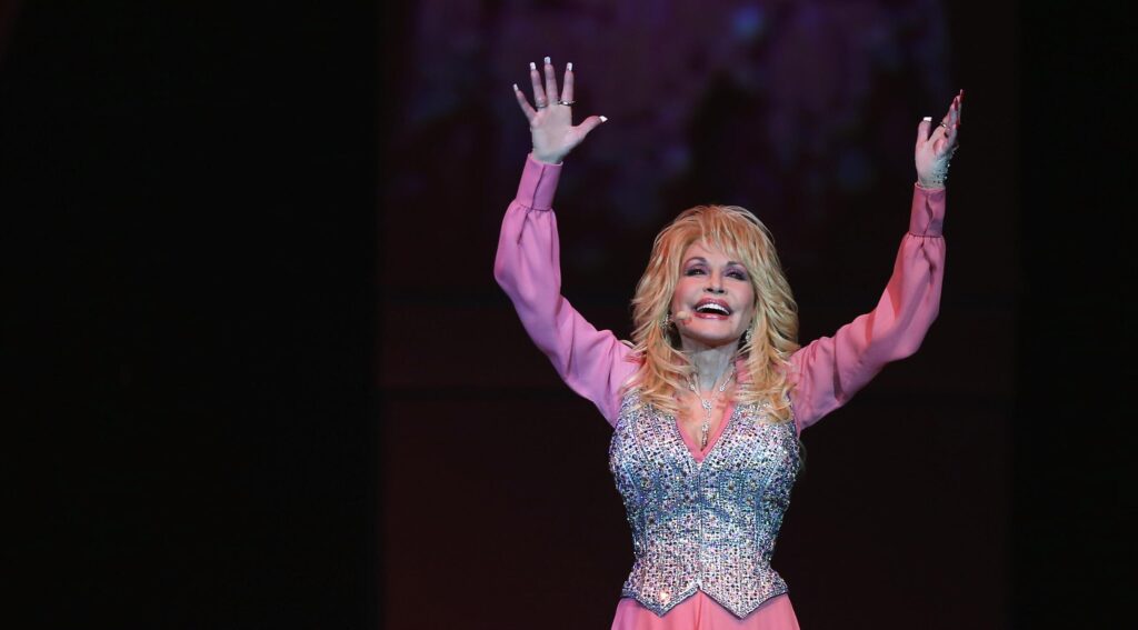Dolly Parton Tour – Auckland Dolly Parton performs live for fans at Vector Arena on Feb. 7, 2014 in Auckland, New Zealand.