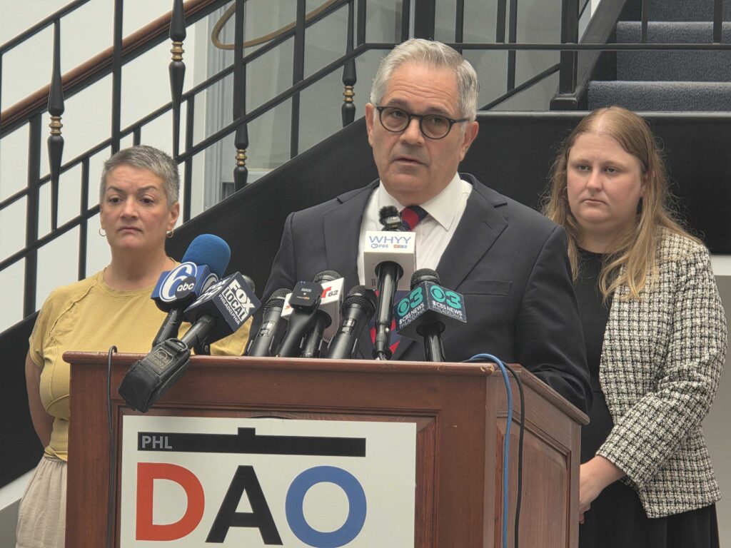 larry-krasner-tm-080426 Larry Krasner speaks Tuesday, Aug. 4