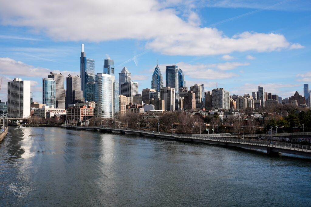 Election 2028 Democrats The skyline in Philadelphia is seen on Feb. 21, 2024