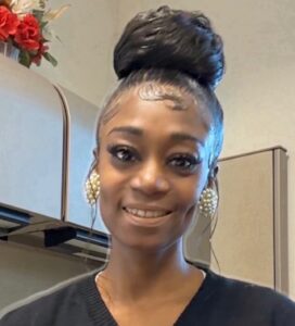 Shawna Flowers smiles