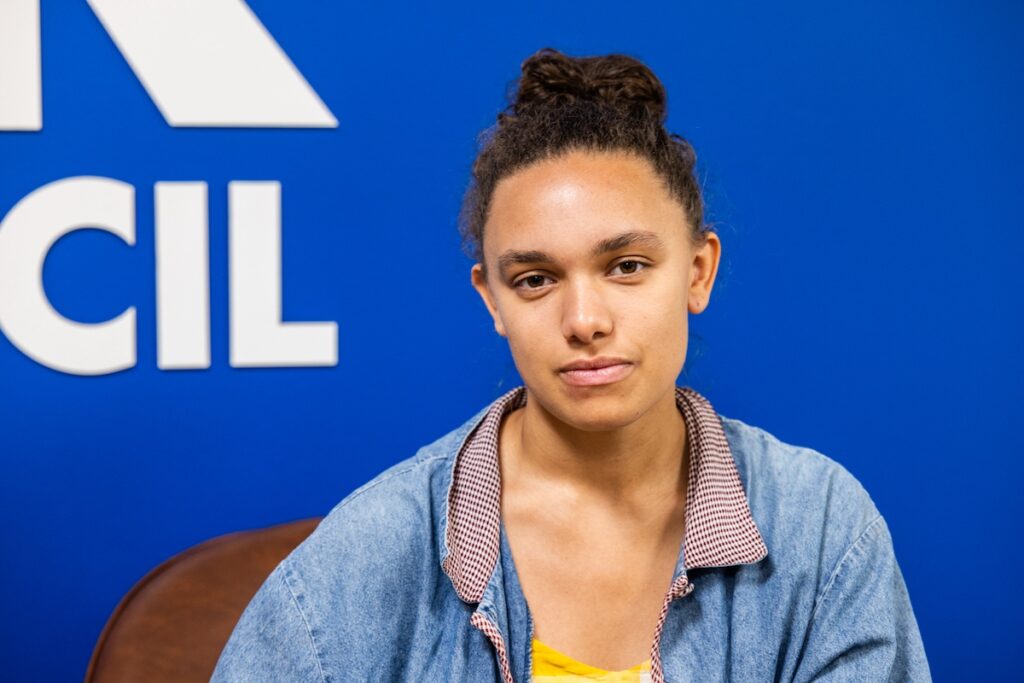 Jendaiya Hill is a a community organizer at the Clean Air Council in Philadelphia.
