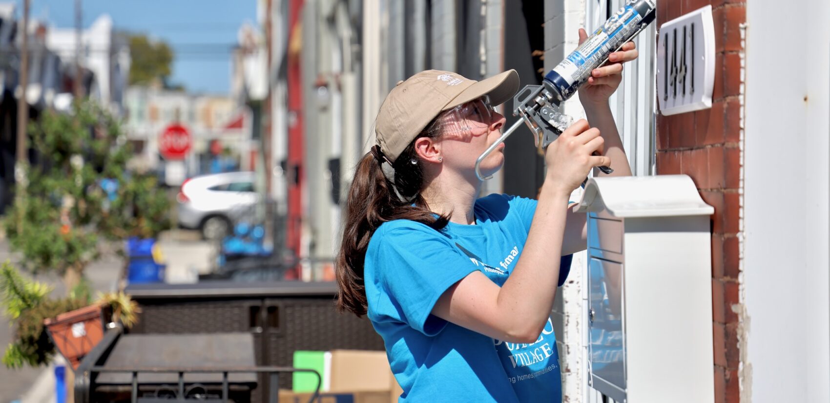 Habitat for Humanity workers renovate homes in Brewerytown
