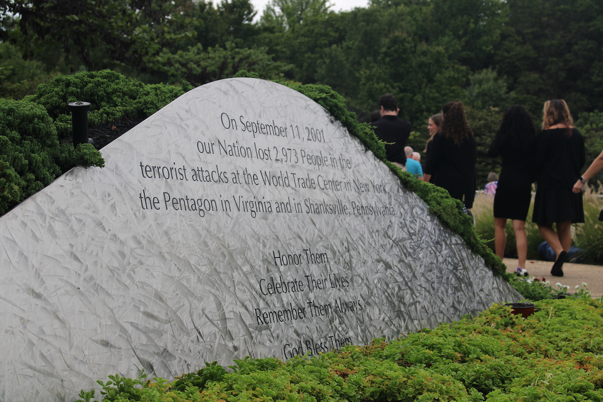 The Garden of Reflection 9/11 Memorial in Lower Makefield Township